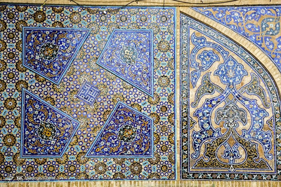کاشی کاری مسحورکننده مسجد جامع اصفهان_1_4_1_3_9
